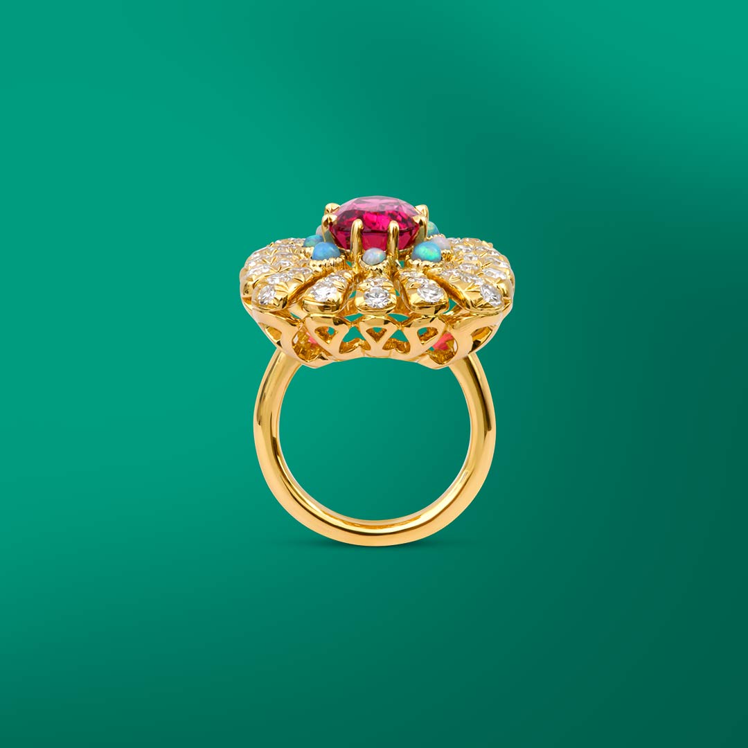 Bague Talisman Soleil par Mathilde Perney